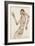 The Dancer, 1913-Egon Schiele-Framed Giclee Print