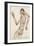 The Dancer, 1913-Egon Schiele-Framed Giclee Print