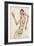 The Dancer, 1913-Egon Schiele-Framed Giclee Print