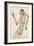 The Dancer, 1913-Egon Schiele-Framed Giclee Print