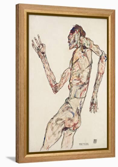 The Dancer, 1913-Egon Schiele-Framed Premier Image Canvas