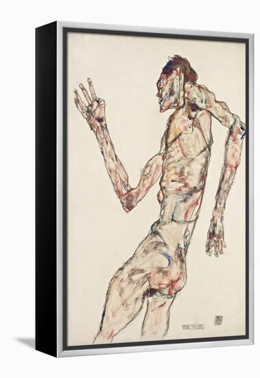 The Dancer, 1913-Egon Schiele-Framed Premier Image Canvas