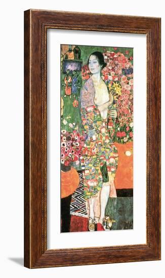 The Dancer, 1916-1918-Gustav Klimt-Framed Art Print