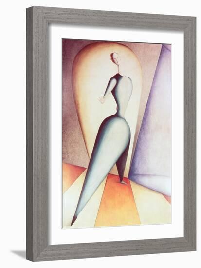 The Dancer, 1922-23-Oskar Schlemmer-Framed Giclee Print