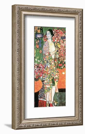 The Dancer, c.1918-Gustav Klimt-Framed Art Print