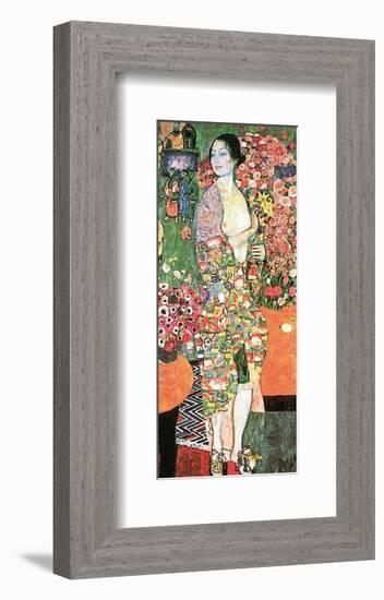 The Dancer, c.1918-Gustav Klimt-Framed Art Print