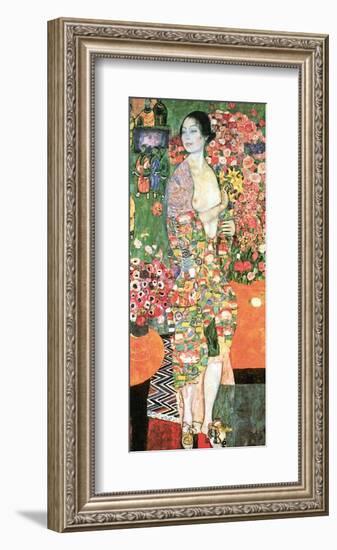 The Dancer, c.1918-Gustav Klimt-Framed Giclee Print