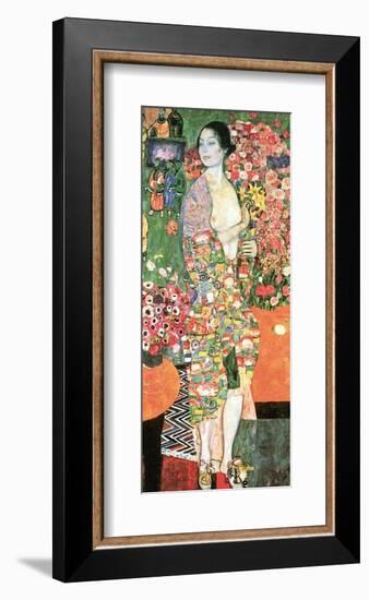 The Dancer, c.1918-Gustav Klimt-Framed Giclee Print