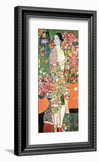 The Dancer, c.1918-Gustav Klimt-Framed Giclee Print