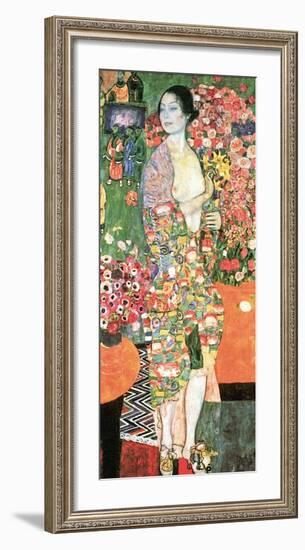 The Dancer, c.1918-Gustav Klimt-Framed Giclee Print