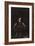 The Dancer in Black-John da Costa-Framed Giclee Print