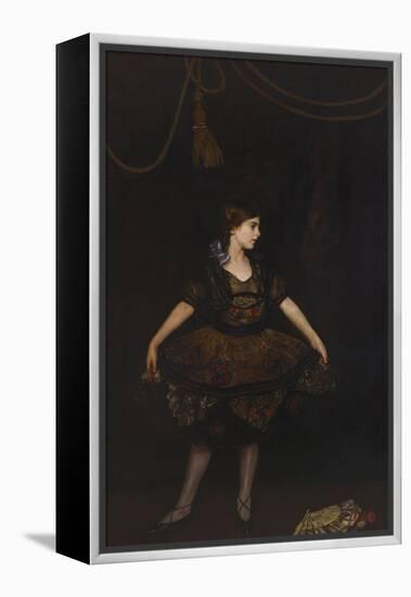 The Dancer in Black-John da Costa-Framed Premier Image Canvas