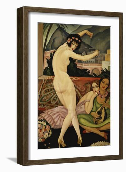 The Dancer; La Danseuse-Gerda Marie Frederike Wegener-Framed Giclee Print