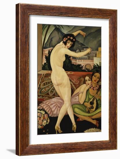 The Dancer; La Danseuse-Gerda Marie Frederike Wegener-Framed Giclee Print