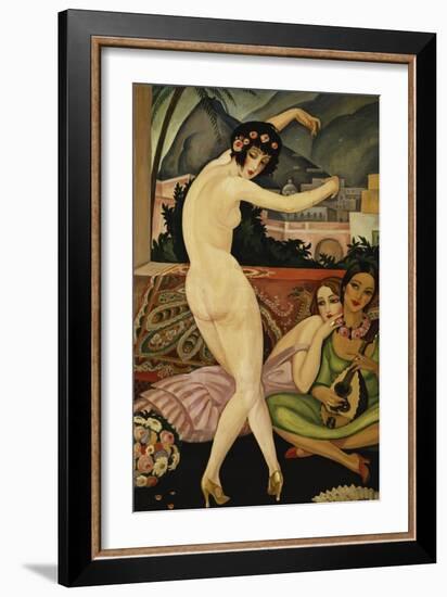 The Dancer; La Danseuse-Gerda Marie Frederike Wegener-Framed Giclee Print