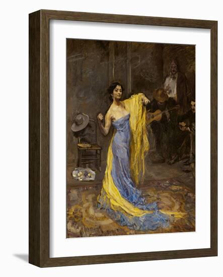 The dancer Marietta di Rigardo-Max Slevogt-Framed Giclee Print