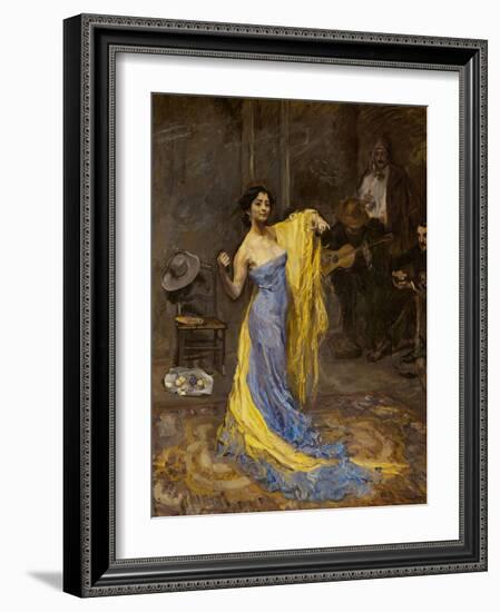 The dancer Marietta di Rigardo-Max Slevogt-Framed Giclee Print