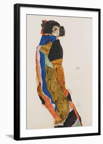 The Dancer Moa, 1911-Egon Schiele-Framed Giclee Print