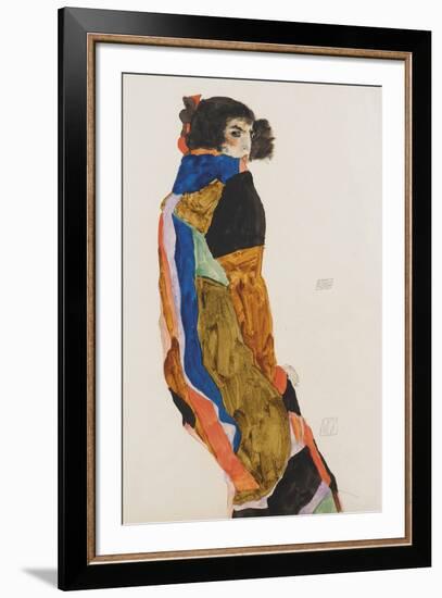 The Dancer Moa, 1911-Egon Schiele-Framed Giclee Print