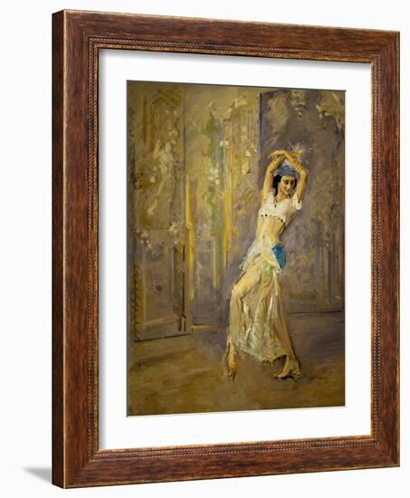 The dancer Pawlowa-Max Slevogt-Framed Giclee Print