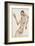 The Dancer-Egon Schiele-Framed Giclee Print