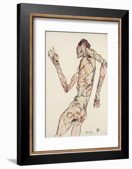 The Dancer-Egon Schiele-Framed Art Print