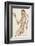 The Dancer-Egon Schiele-Framed Art Print