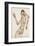 The Dancer-Egon Schiele-Framed Art Print