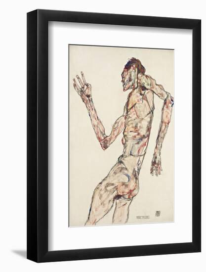 The Dancer-Egon Schiele-Framed Art Print