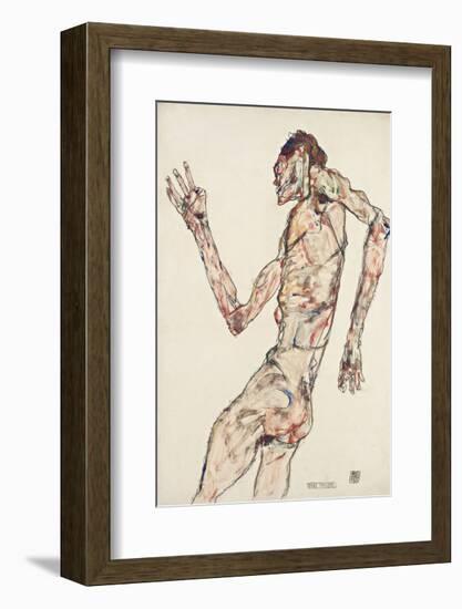 The Dancer-Egon Schiele-Framed Art Print