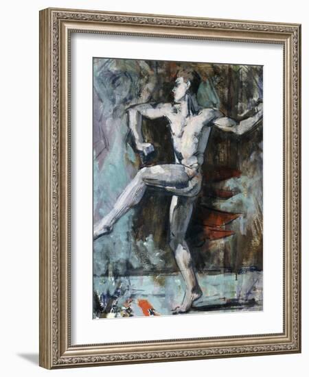 The Dancer-Francis Campbell Boileau Cadell-Framed Giclee Print