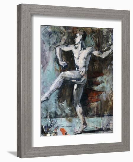 The Dancer-Francis Campbell Boileau Cadell-Framed Giclee Print