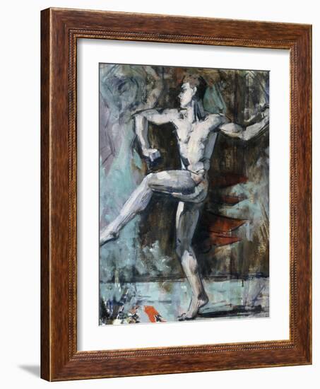 The Dancer-Francis Campbell Boileau Cadell-Framed Giclee Print