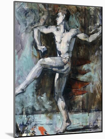 The Dancer-Francis Campbell Boileau Cadell-Mounted Giclee Print