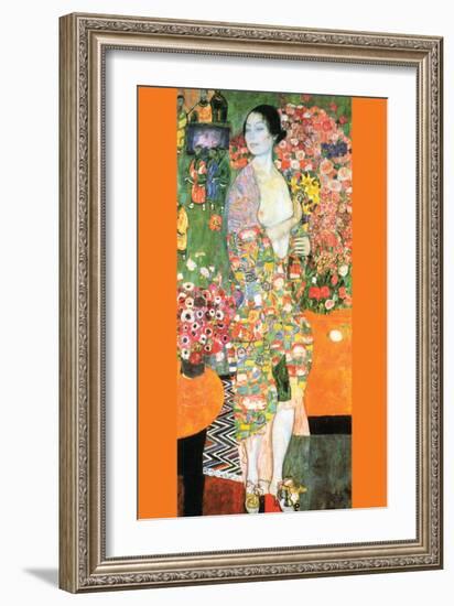 The Dancer-Gustav Klimt-Framed Art Print