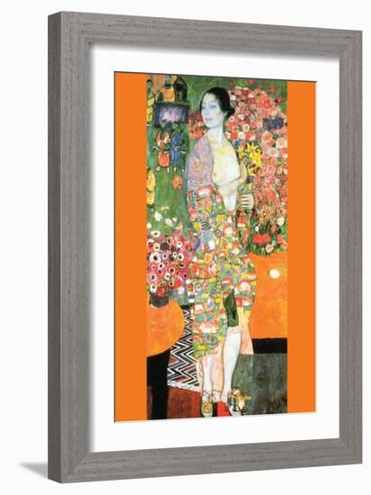 The Dancer-Gustav Klimt-Framed Art Print