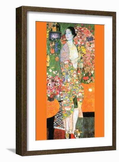 The Dancer-Gustav Klimt-Framed Art Print