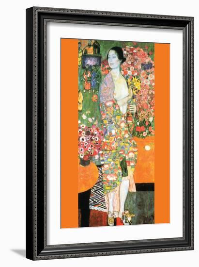 The Dancer-Gustav Klimt-Framed Art Print