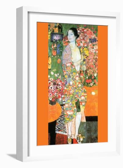 The Dancer-Gustav Klimt-Framed Art Print