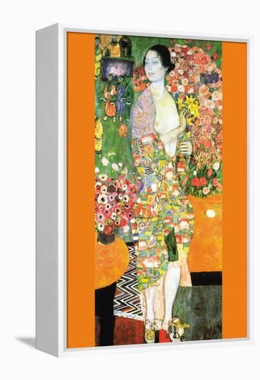 The Dancer-Gustav Klimt-Framed Stretched Canvas