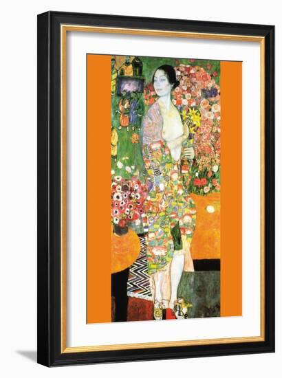 The Dancer-Gustav Klimt-Framed Art Print