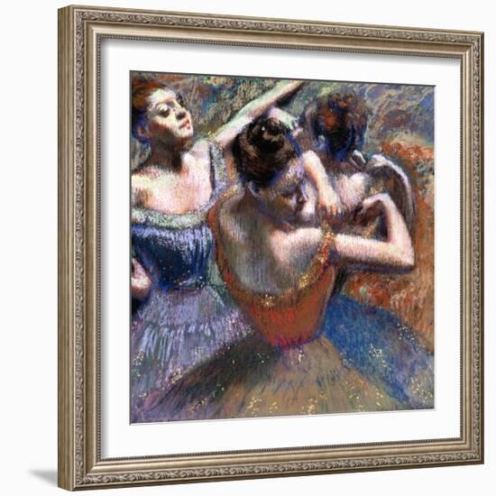 The Dancers, 1899-Edgar Degas-Framed Giclee Print