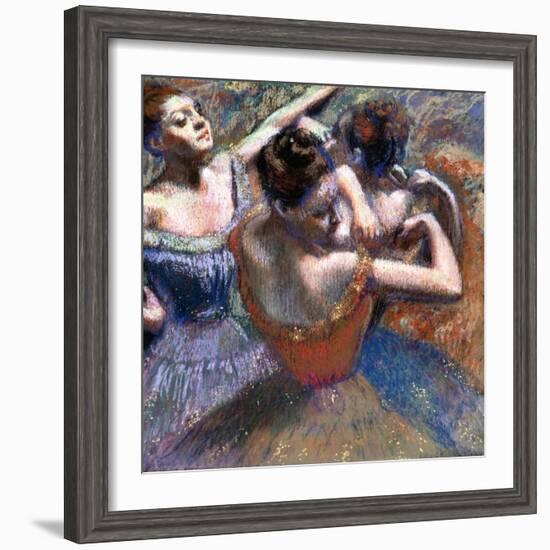 The Dancers, 1899-Edgar Degas-Framed Giclee Print