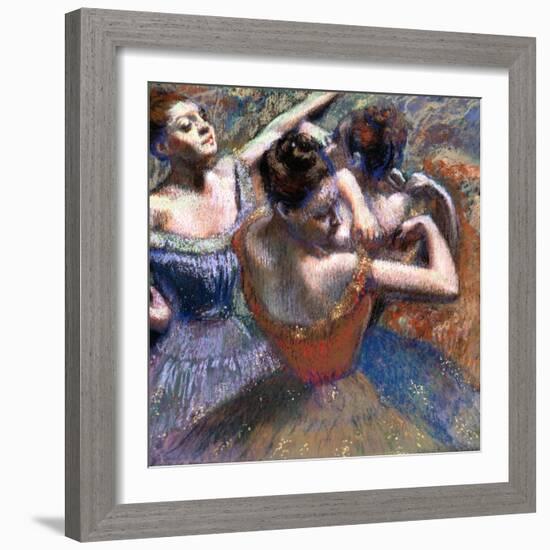 The Dancers, 1899-Edgar Degas-Framed Giclee Print