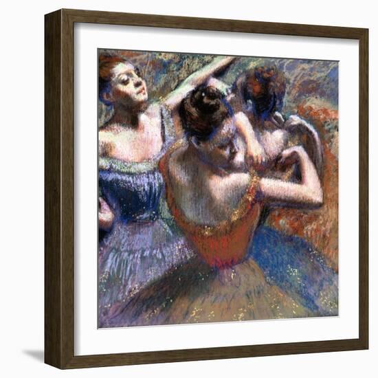 The Dancers, 1899-Edgar Degas-Framed Giclee Print