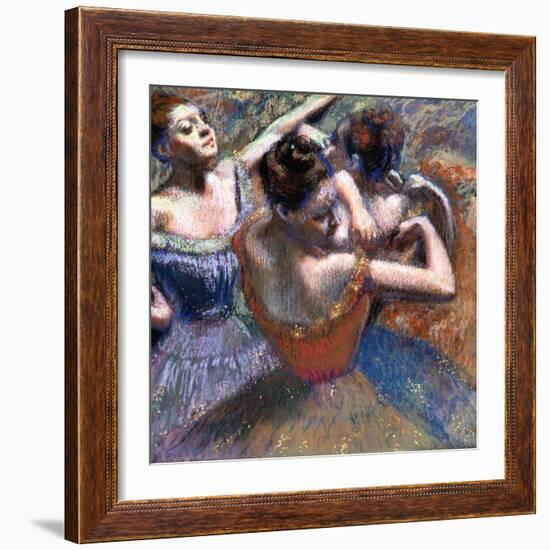 The Dancers, 1899-Edgar Degas-Framed Giclee Print