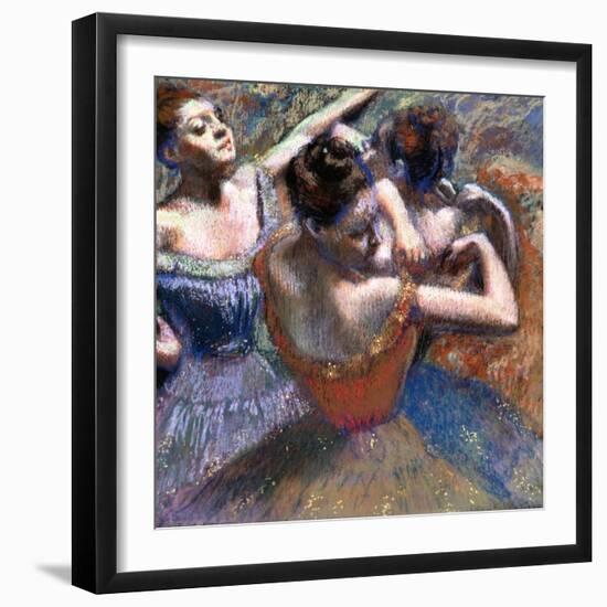 The Dancers, 1899-Edgar Degas-Framed Giclee Print