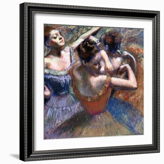 The Dancers, 1899-Edgar Degas-Framed Giclee Print