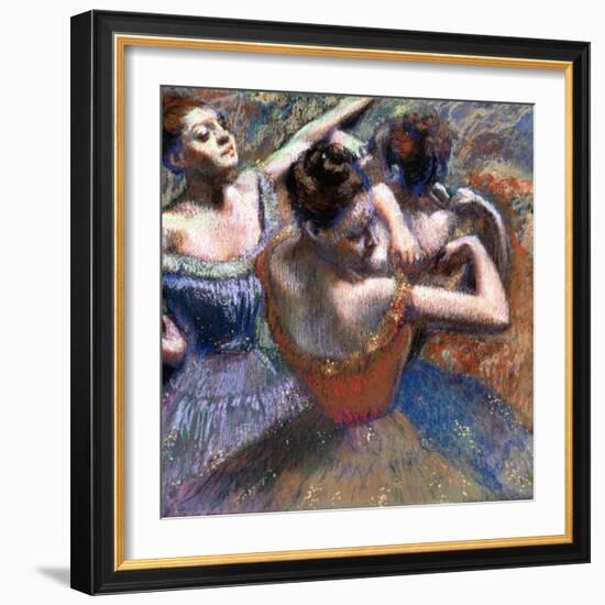 The Dancers, 1899-Edgar Degas-Framed Giclee Print