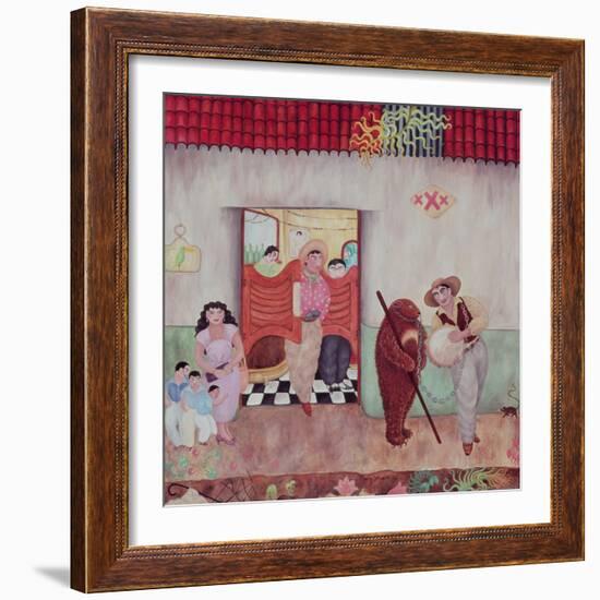 The Dancing Bear, 1976-Mary Stuart-Framed Giclee Print